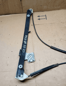 Mechanizm podnośnik szyby prawy przód mechaniczny VW Polo 6N 3D 6N3837402K 3