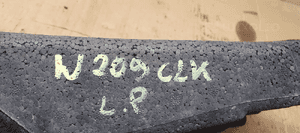 Absorber belki zderzaka lewy przód Mercedes CLK W209 A2098850137 7