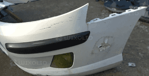 Peugeot 407 zderzak przod  przedni halogen 7