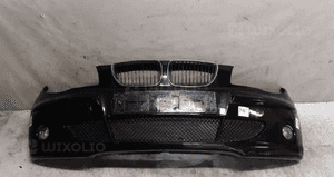 Zderzak przód przedni do bmw serii 1 E87 halogeny schwarz ii czarny 1