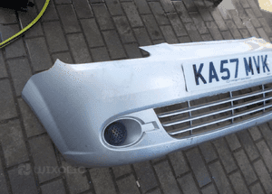 Chevrolet matiz 2006r przód kompletny zderzak srebrny 2