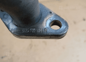 Rurka przewód EGR VW Passat B6 3C0 2.0 TDI 03G131521R 6
