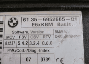 MODUŁ KOMFORTU NADWOZIA BMW E60 E61 6952665 2