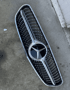 MERCEDES c 217 s coupé diamond grill atrapa distronic pod radar  kamerę 360’ oryginał 1
