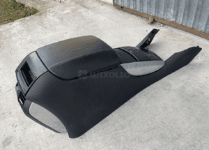mercedes r 251 podłokietnik skóra tunel Cup holder  schowek dekor 2