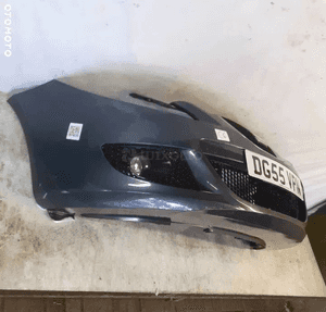Zderzak przód przedni seat leon 2 ii szary grafit LW7Z halogeny 4