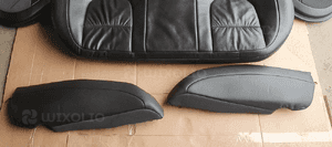 Fotele komplet kanapa skóra elektryczne boczki Jaguar XF X250 15