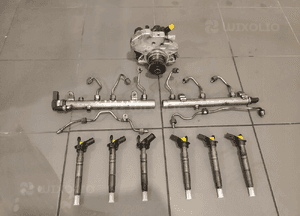 MERCEDES W221 LFT JEEP OM642 3.0 ZESTAW WTRYSKOWY WTRYSKIWACZE LISTWA POMPA 2