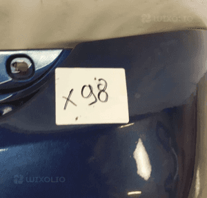 $ ZDERZAK TYŁ TYLNY FORD FIESTA MK.6 6 VI C6 FL LIFT NIEBIESKI BŁĘKITNY 2