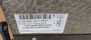 Wykładzina podłoga bagażnika dywan Mercedes W245 A1696803841 6