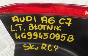 LAMPA PRAWY / LEWY TYŁ W BŁOTNIK AUDI A6 C7 4G9945096B / 4G9945095B 5