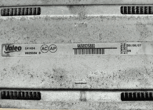 Citroen C4 Picasso 2.0 HDI intercooler chlodnica powietrza  9656525880 9656897180 4