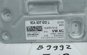 Moduł komfortu gateway vw ID3 ID.3 vw 1EA937012L 5