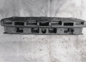 Absorber zderzaka Porsche Cayenne II 2 7P5807550 3