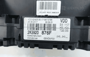 VW CADDY IV 2015- 2K5 ZEGAR LICZNIK 112671KM 2K5920876F 5