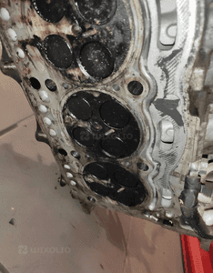 Audi Q7 4L 3.0 tdi cjga głowica cylindrów silnika wałki prawa komplet oryg 9