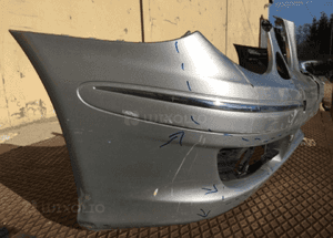 MERCEDES E 211 lift avantgarde zderzak lift chrom kratka 5