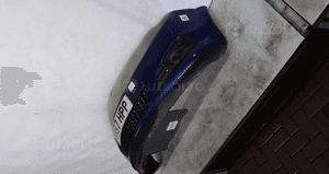 Zderzak przód przedni opel astra h 3 iii gtc Z21B granat granatowy halogeny 3