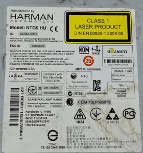 Mercedes-Benz Radio Nawigacja Multimedia HARMAN NTG5 A2059005626 5