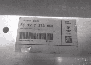 Belka zderzaka tył bmw v 5 G31 kombi 7373850 4