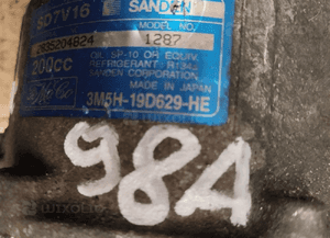 Sprężarka kompresor klimatyzacji ford volvo 2.0 tdci 3M5H-19D629-HE 4