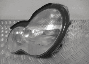 Lampa przednia przód lewa mercedes c-klasa W203 A2038200161 2000-2004 3