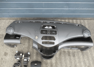 Konsola deska rozdzielcza poduszki pasy chevrolet spark iii 3 2009-2013 2
