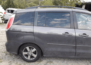 Mazda 5 05-10   Drzwi tylne prawe tył LEWY  W KOLOR 32S SZYBA BOCZNA oczna 5