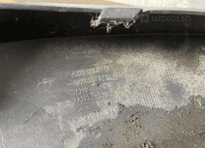 Zderzak przód przedni mercedes s W222 13- ślizgi 7