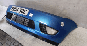 Zderzak przód przedni ford fiesta MK.6 6 vi halogeny niebieski 24 3
