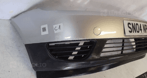 Zderzak przód przedni ford fiesta M.6 6 vi 62 srebrny 3