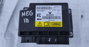 Moduł sterownik sensor air bag renault megane iii 3 985101353R 1