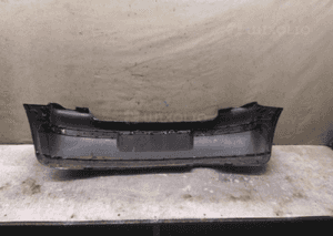 Zderzak tył tylny do vw volkswagen polo 9N LC9Z czarny 5