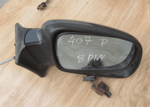 PEUGEOT 407 2005r lusterko prawe anglik 1