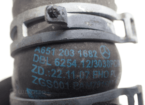 Wąż rura rurka wody mercedes W212 cdi A6512031682 radom 2