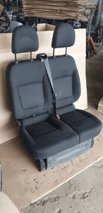 Fotel pasażera kanapa ławka dwójka Renault Trafic III Vivaro B 14- 5