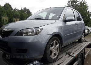 Mazda 2 dy 02-07 Drzwi tył prawe lewe przód tył  tylna z szyba Szyba drzwi boczna 5