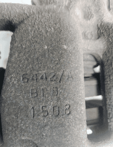 Audi A4 B8 2.0TFSI zacisk zacisk lewy prawy tył komplet 6442/A 6443/A 2