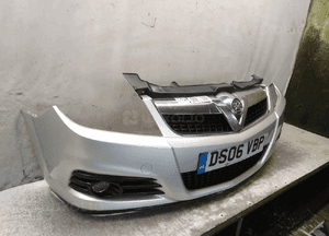 Zderzak przód przedni opel vectra c lift fl Z157 srebrny halogeny 3