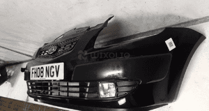 Zderzak przód przedni do kia rio ii 2 halogeny Z1 czarny 3