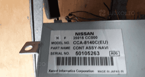 Nissan X-Trail T30 DVD ROM Navigation 01-06 25915-CC000 2