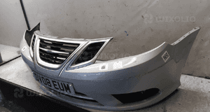 Zderzak przód przedni saab 93 9-3 lift fl srebrny halogeny 3