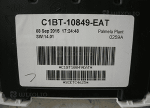 Ford fiesta MK7 1.0 eb licznik C1BT-10849-EAT 3