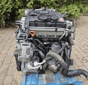 Vw passat B6 audi A4 seat leon altea skoda 2.0TDI bmm bmp silnik kompletny 1