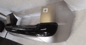 Zderzak tył tylny do peugeot 207 sw kombi sw ezrc srebrny 3