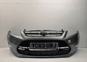 Zderzak przód przedni ford mondeo MK.4 4 iv lift fl szary pdc czujniki led drl halogeny 1