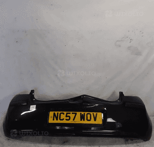 Zderzak tył tylny do renault clio iii 3 hb NV676 czarny 1