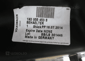 VW/AUDI/SKODA ZBIORNICZEK SPRYSKIWACZY 1K0955453S 2