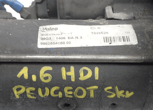 Rozrusznik  peugeot 1.6 hdi 966285418002 5