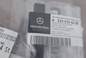 Mercedes-Benz W223 Osłona szyny siedzenia Zestaw 4 szt. A2239194200 2